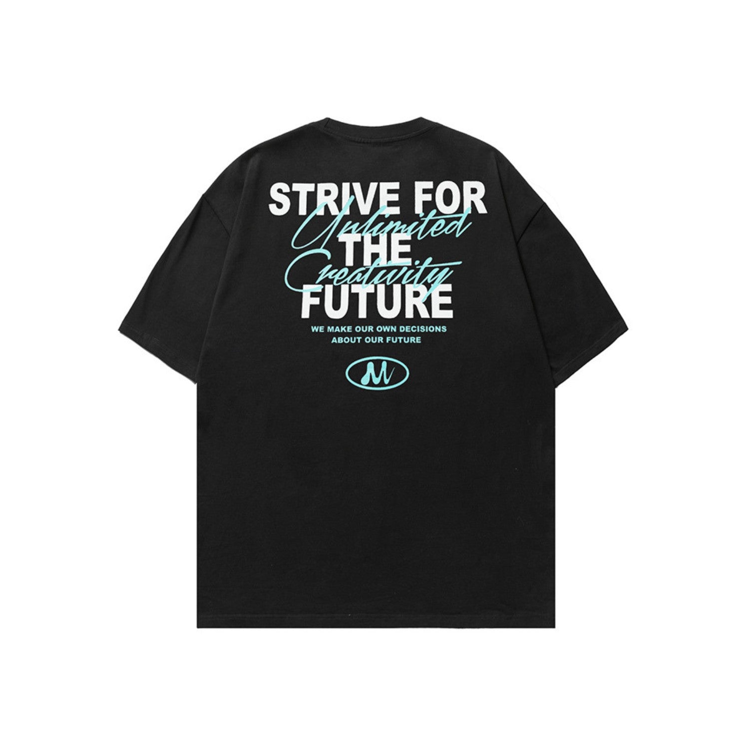 Unisex Graphic Back Print Street T-Shirt
