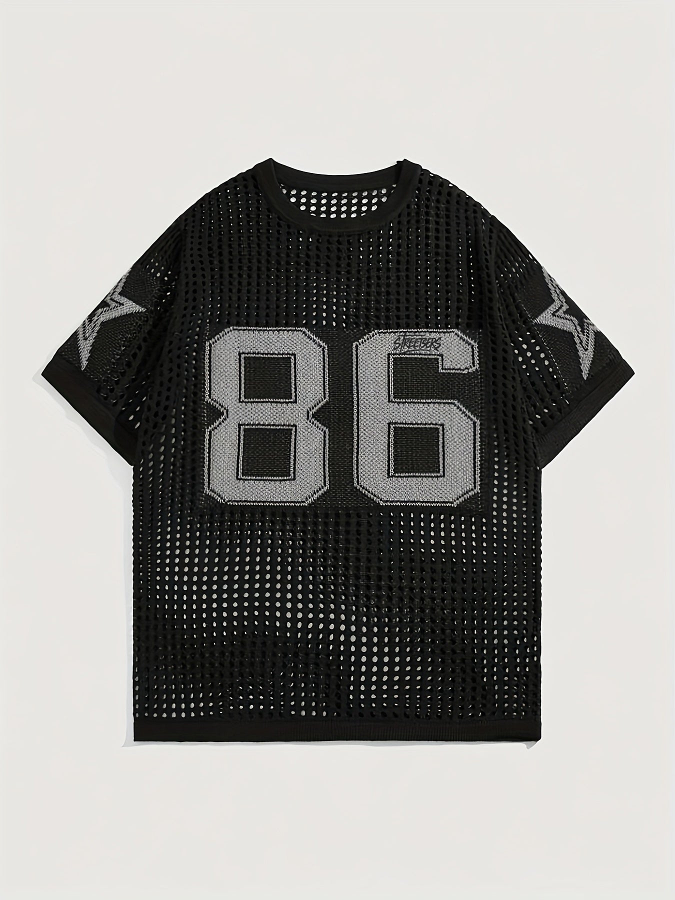 STRX86 – Oversized Mesh Gridiron Tee (Unisex)