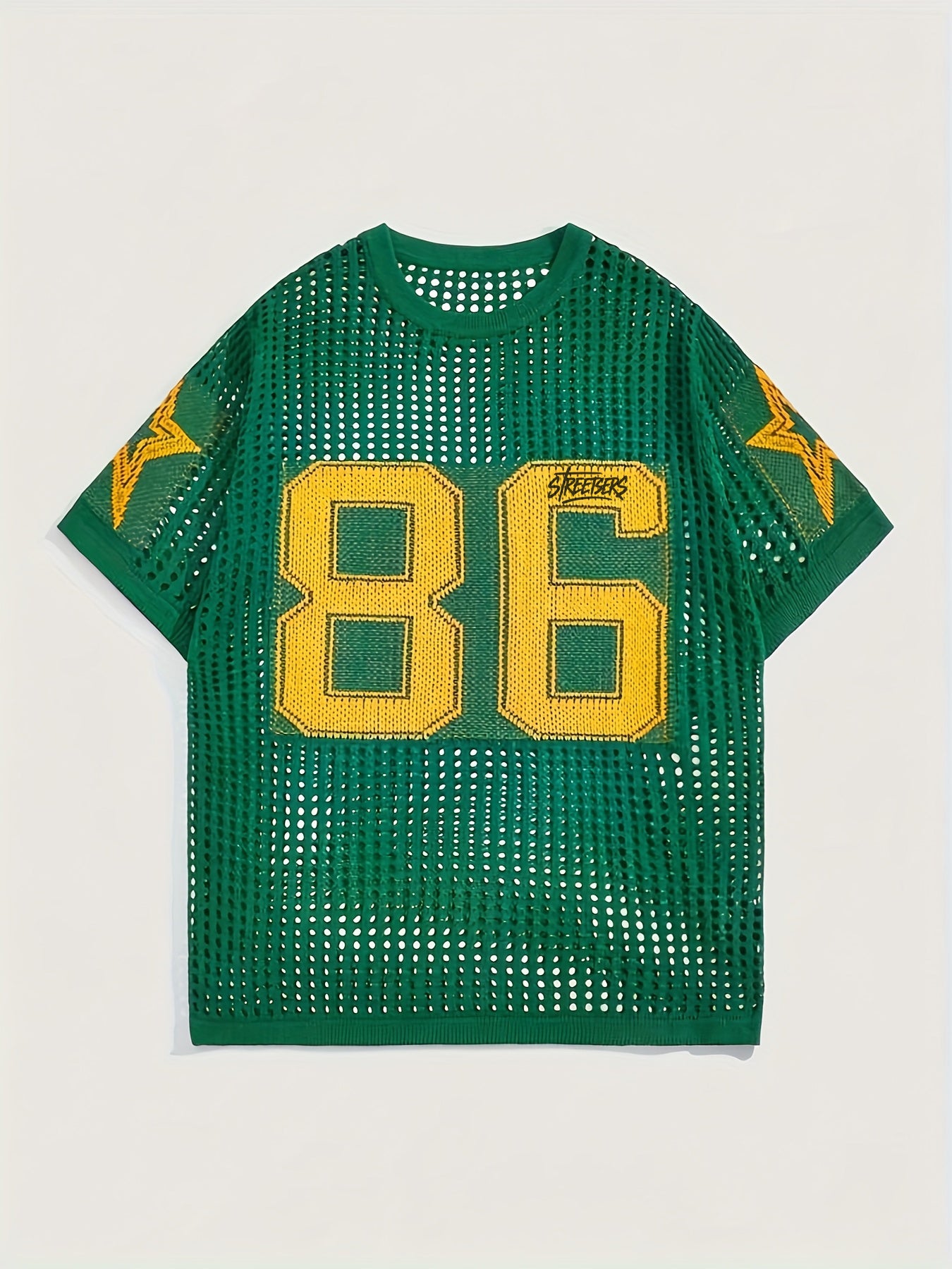 STRX86 – Oversized Mesh Gridiron Tee (Unisex)