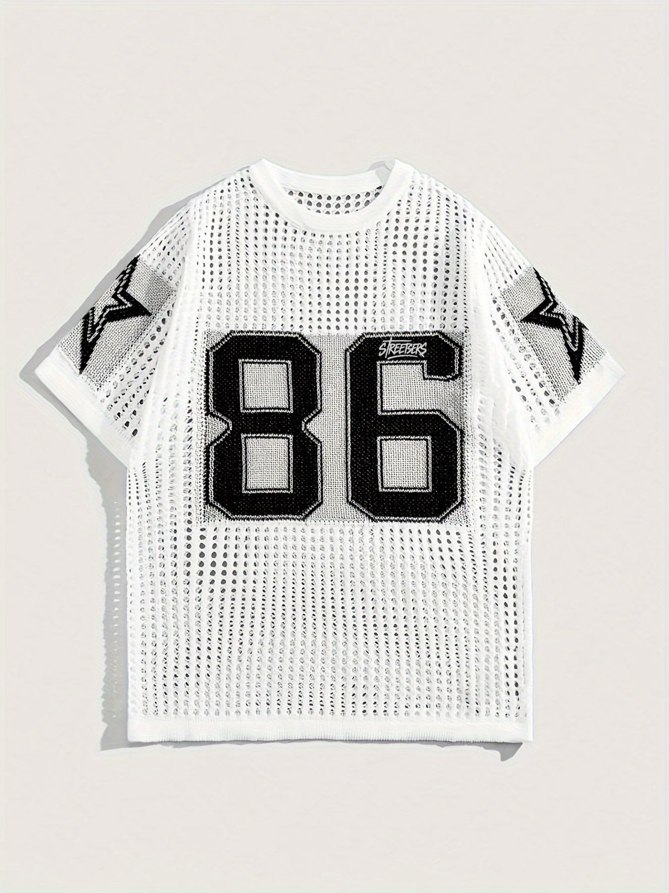 STRX86 – Oversized Mesh Gridiron Tee (Unisex)