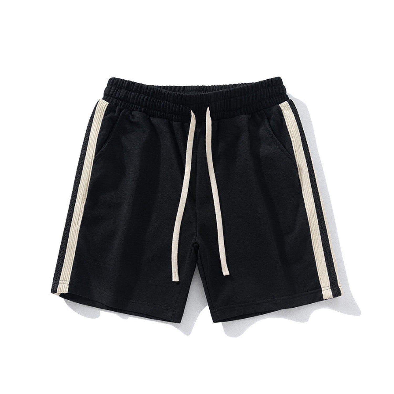 300g Terry Striped Casual Basketball Shorts (Men’s)