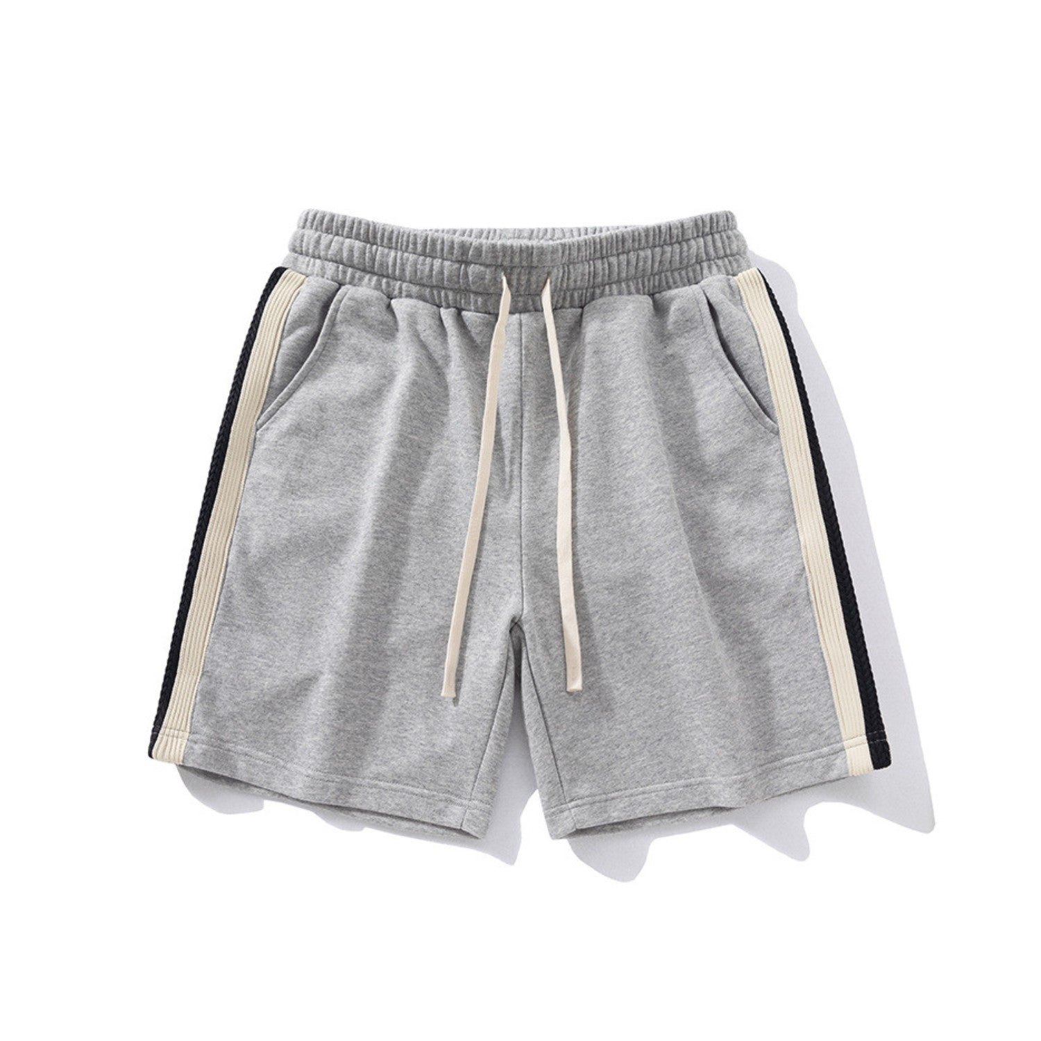 300g Terry Striped Casual Basketball Shorts (Men’s)