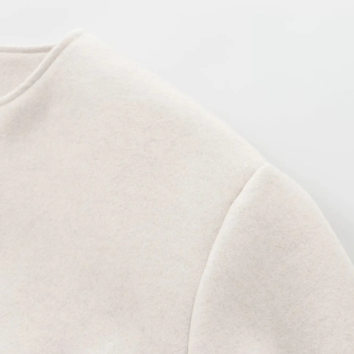 Cropped Full Zip Up Mini Pilot Jacket (Women's)