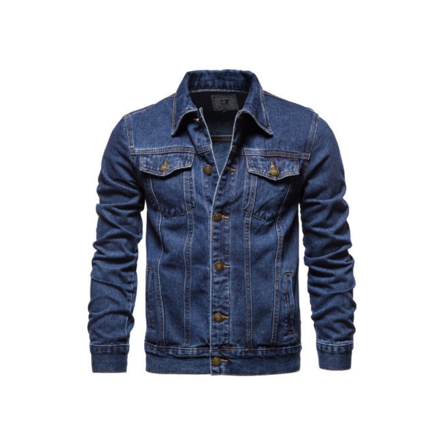 Korean Style Slim Fit Denim Shirt Jacket (Men’s)