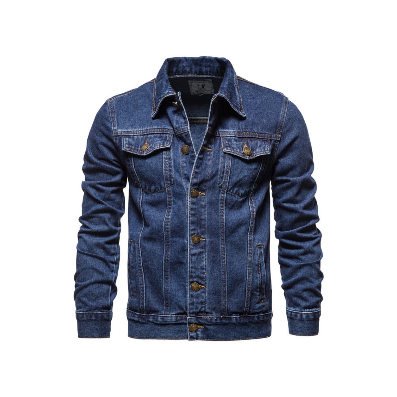 Korean Style Slim Fit Denim Shirt Jacket (Men’s)