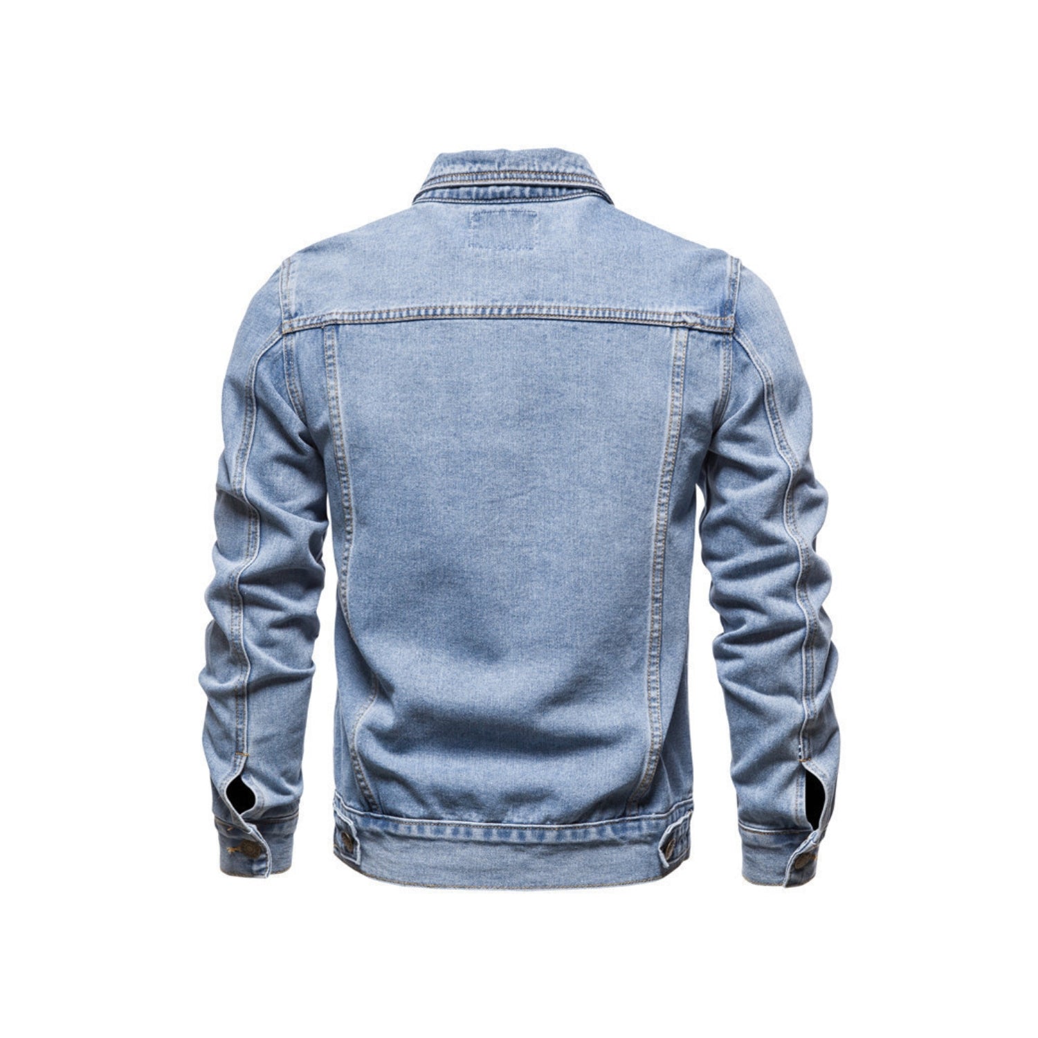 Korean Style Slim Fit Denim Shirt Jacket (Men’s)