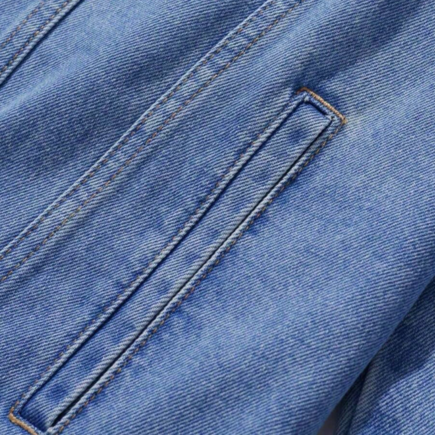 Korean Style Slim Fit Denim Shirt Jacket (Men’s)