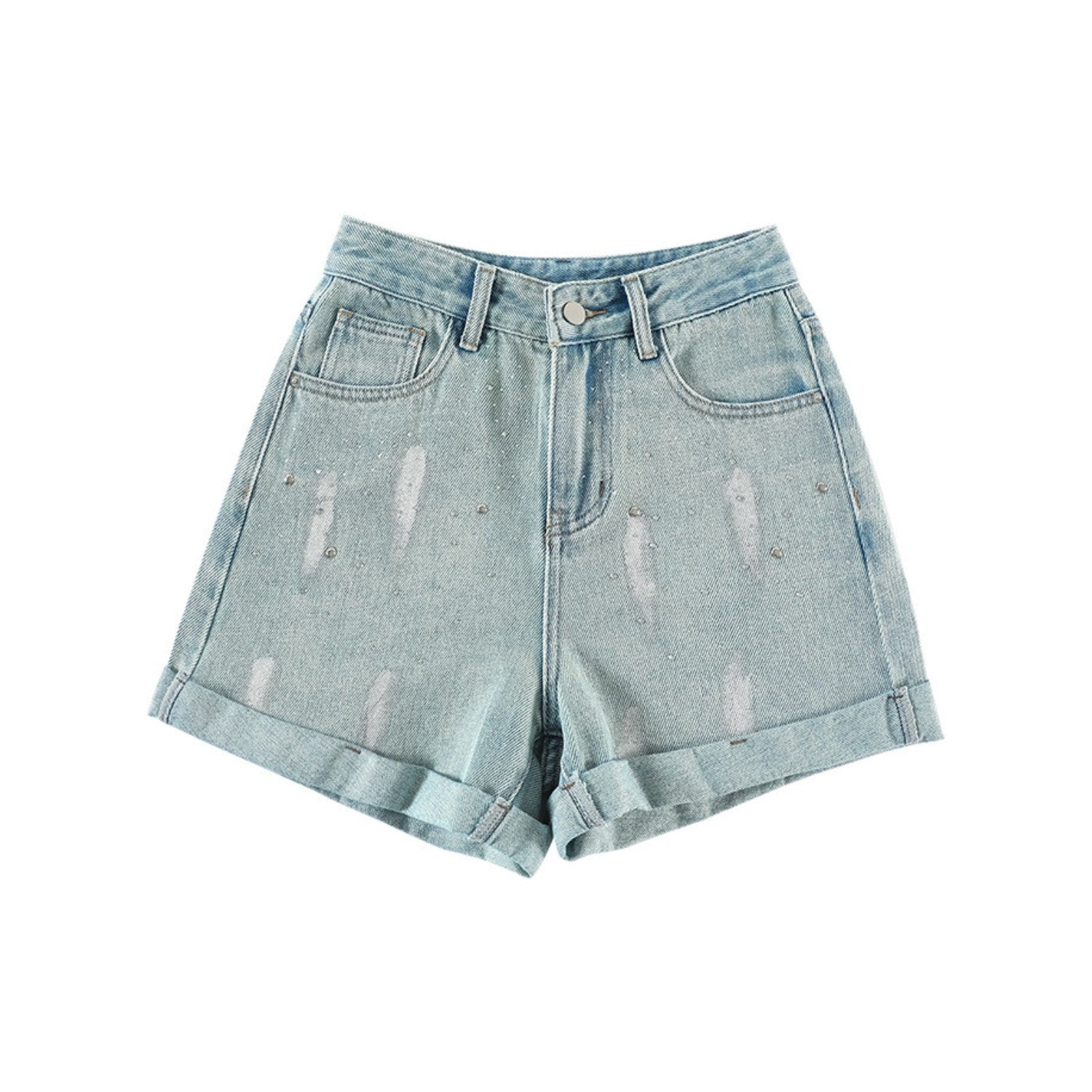 High Waist Hot Diamond Denim Shorts (Women’s)