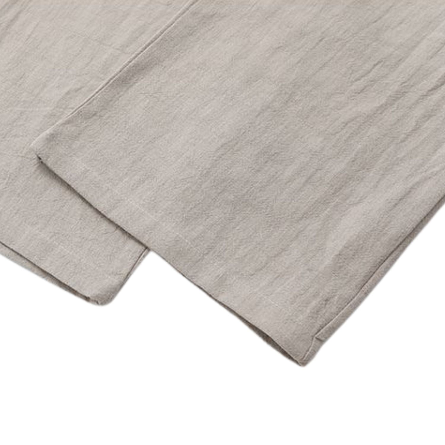 Linen Blend Wide-Leg Casual Pants (Men’s)