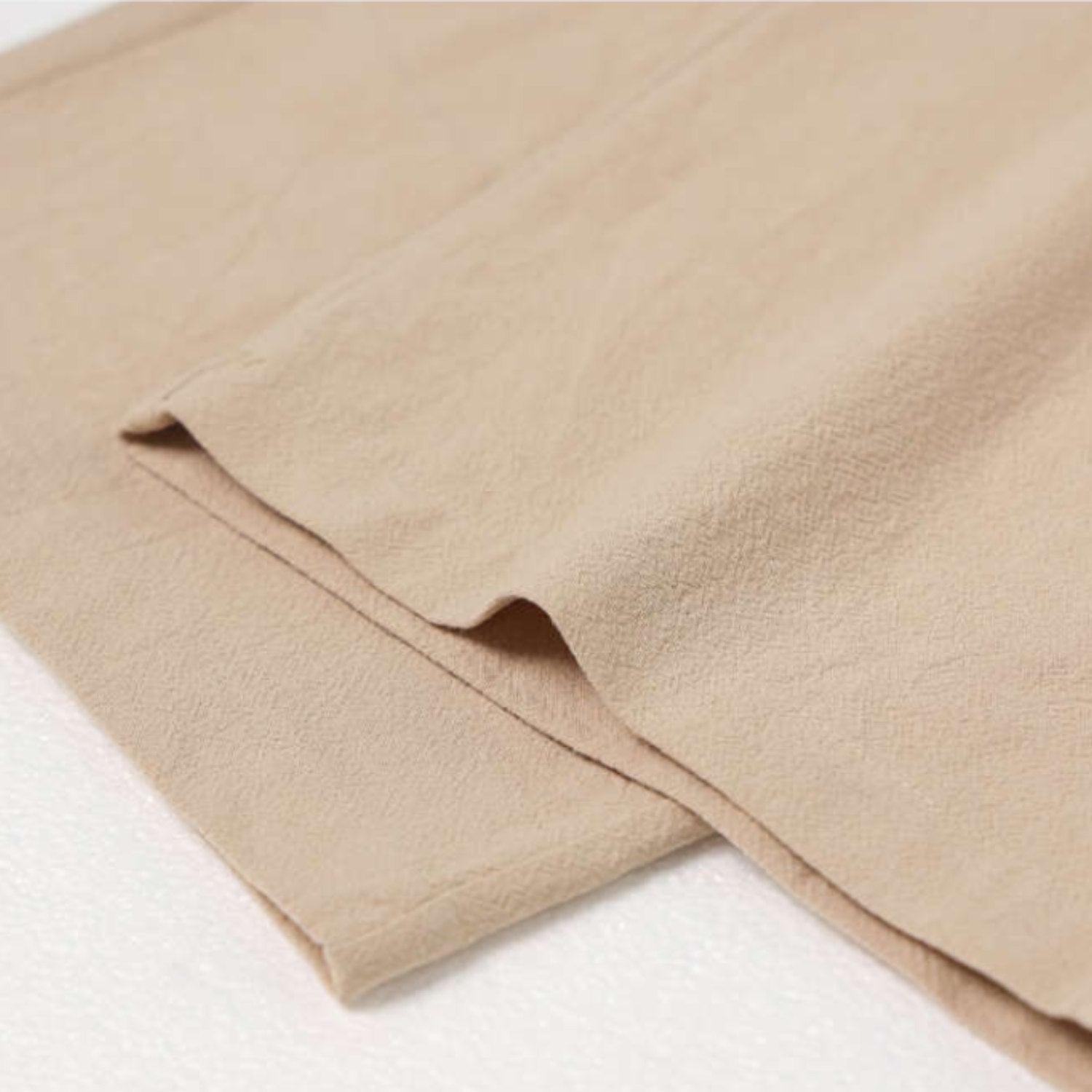 Cotton Linen Straight Casual Pants (Men’s)