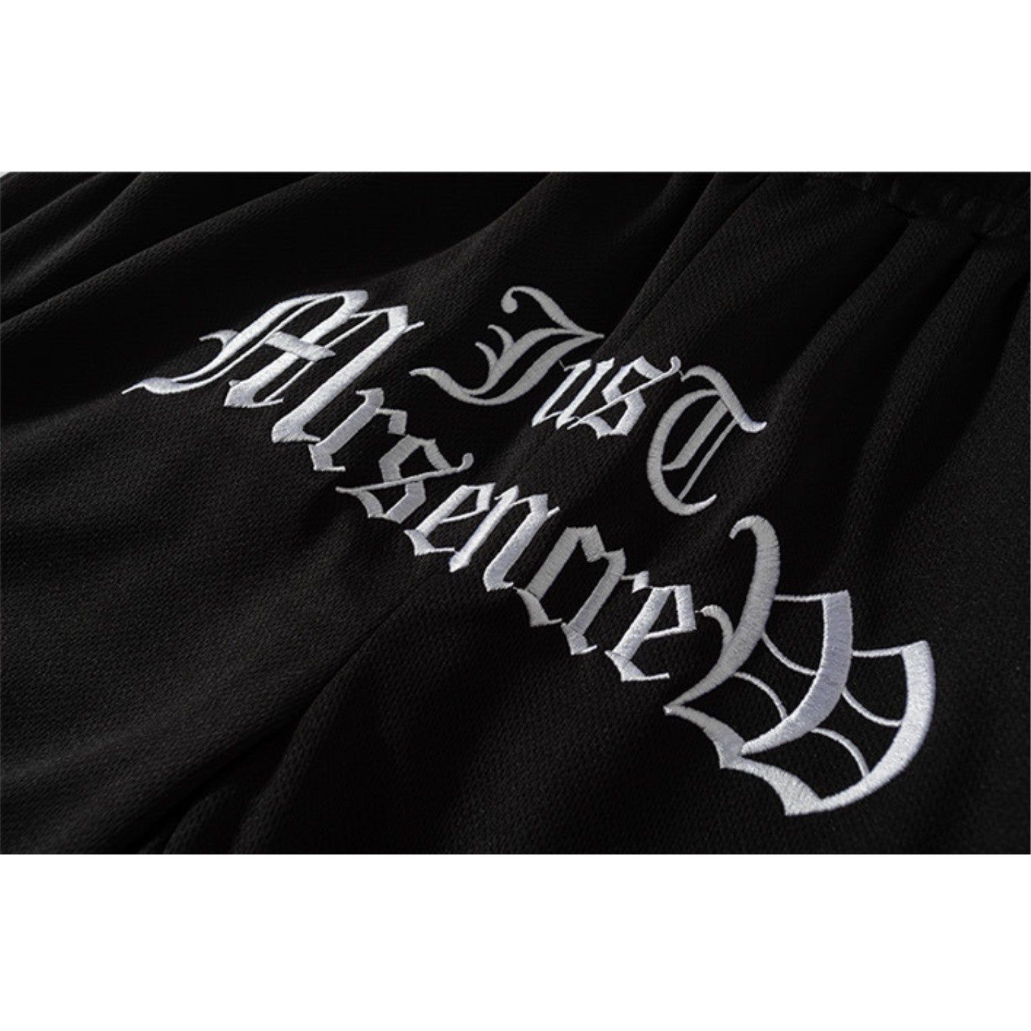 American Street Basketball Shorts with Gothic Lettering (Men’s)
