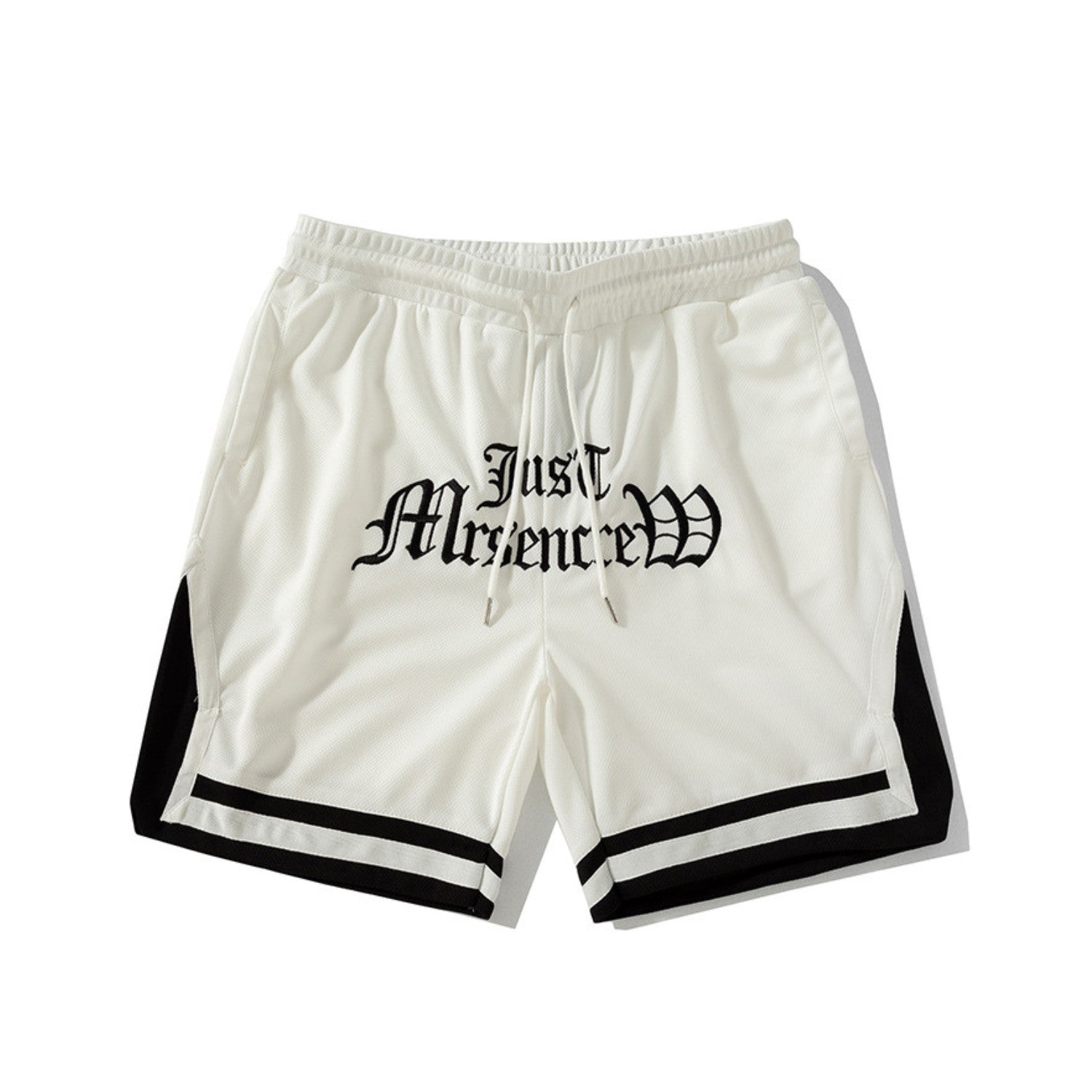 American Street Basketball Shorts with Gothic Lettering (Men’s)