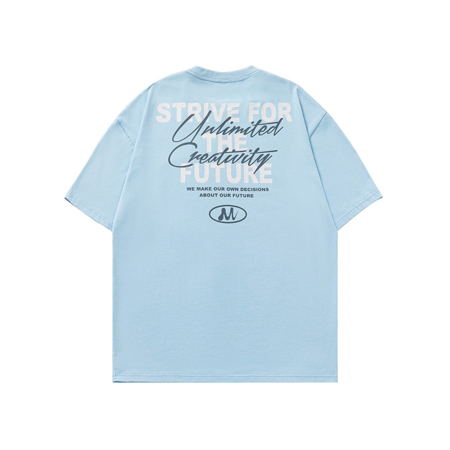 Unisex Graphic Back Print Street T-Shirt