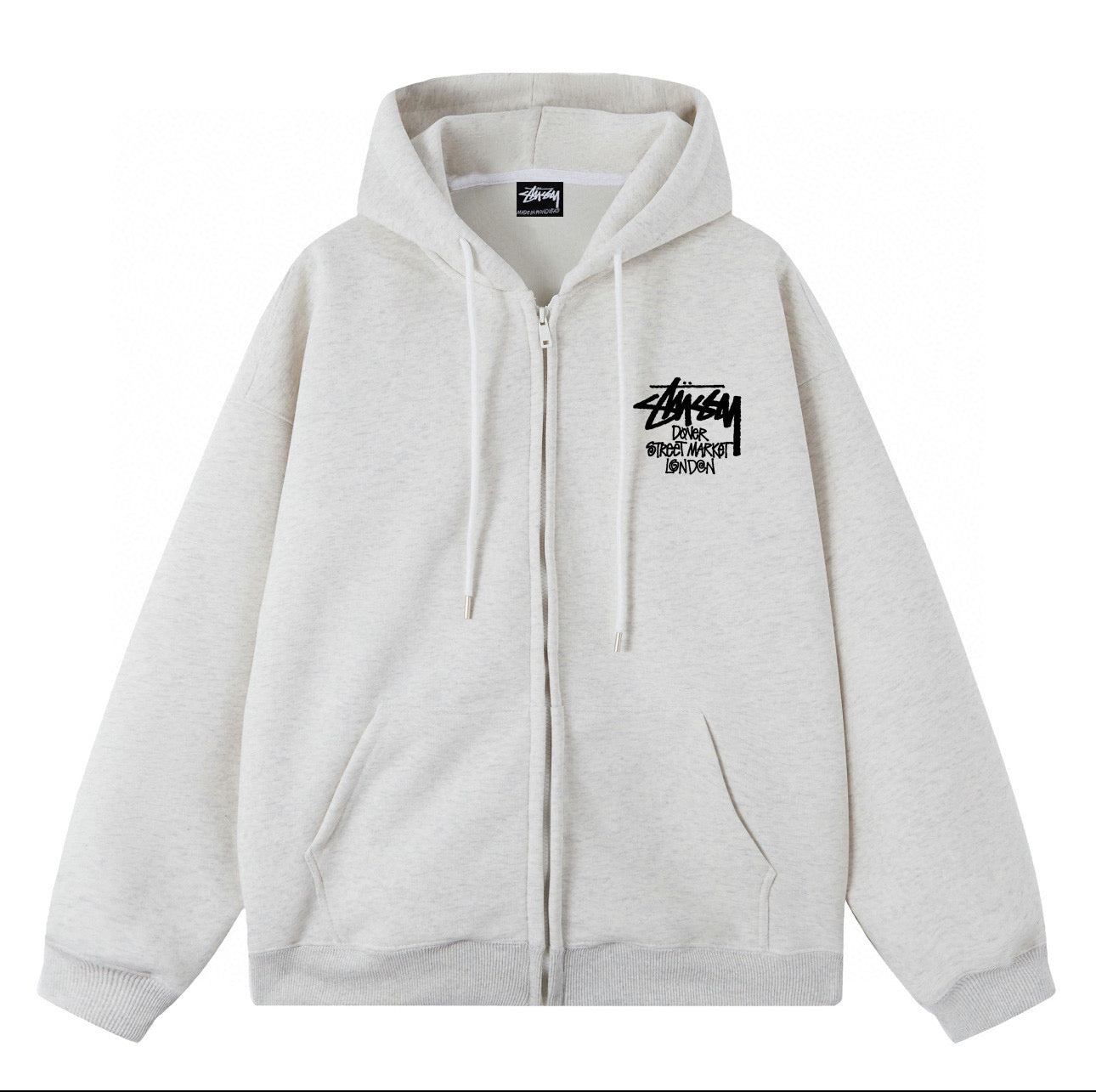 Stussy Dover Street Market London Zip Hoodie (Unisex)