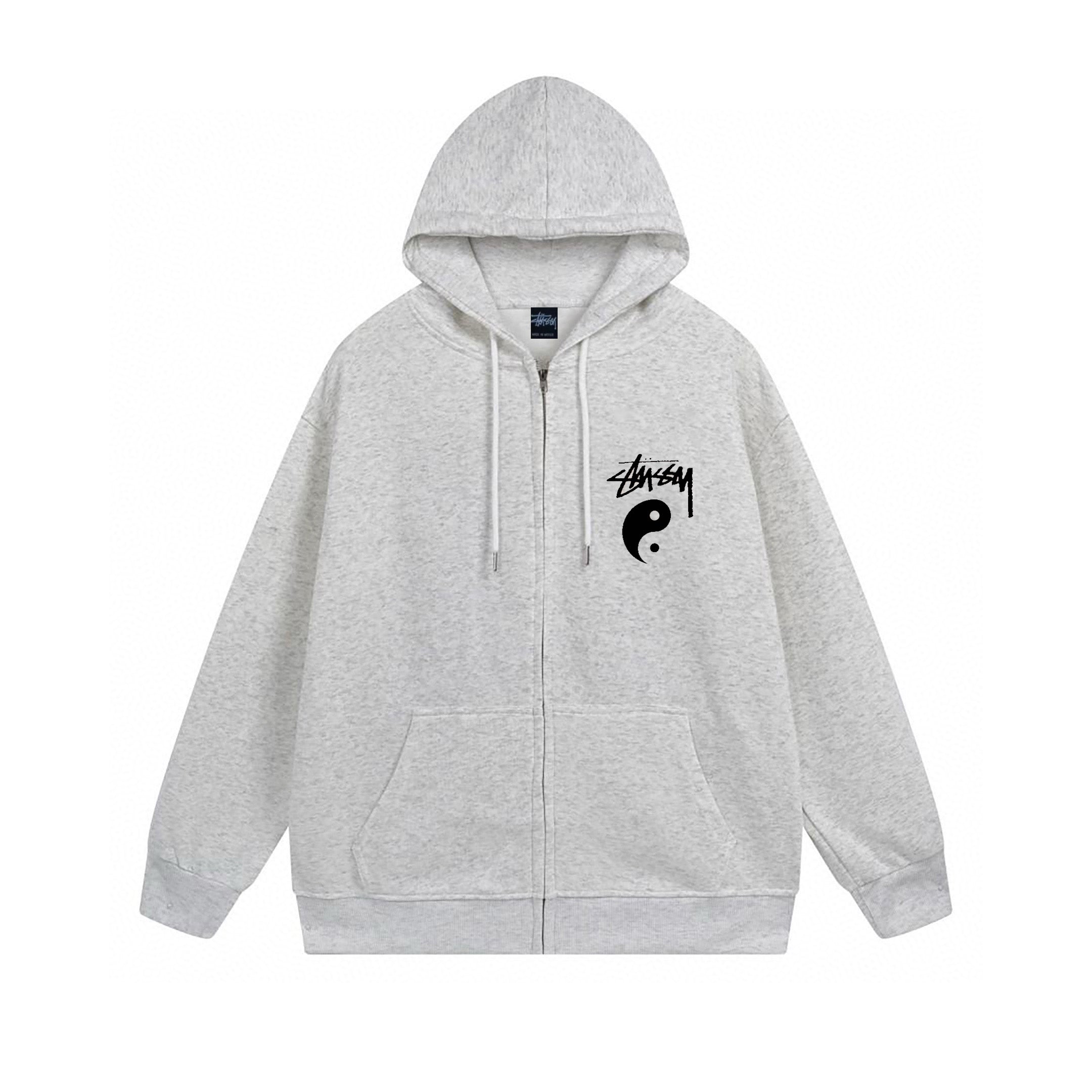 Stussy Yin-Yang Full Zip Hoodie (Unisex)