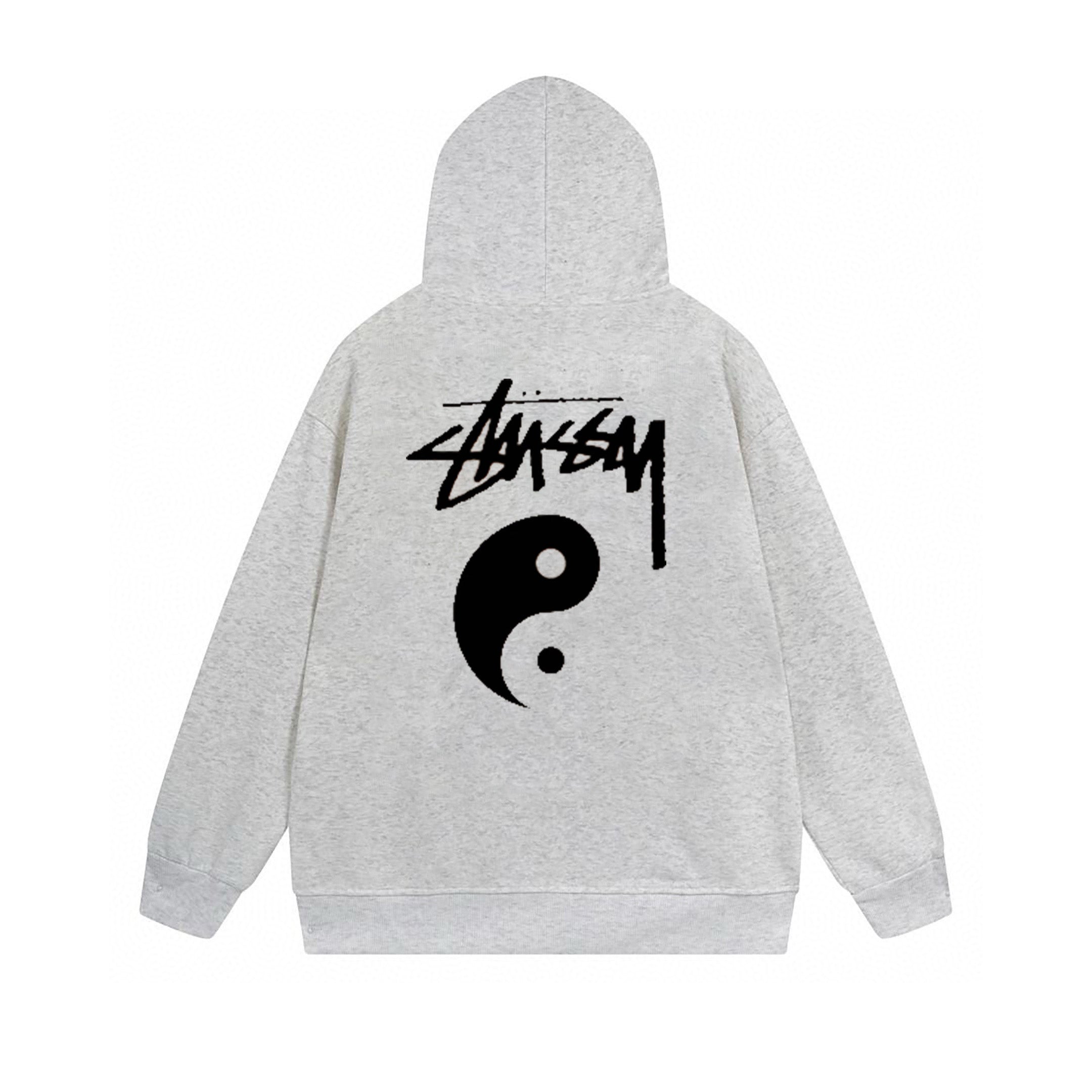 Stussy Yin-Yang Full Zip Hoodie (Unisex)