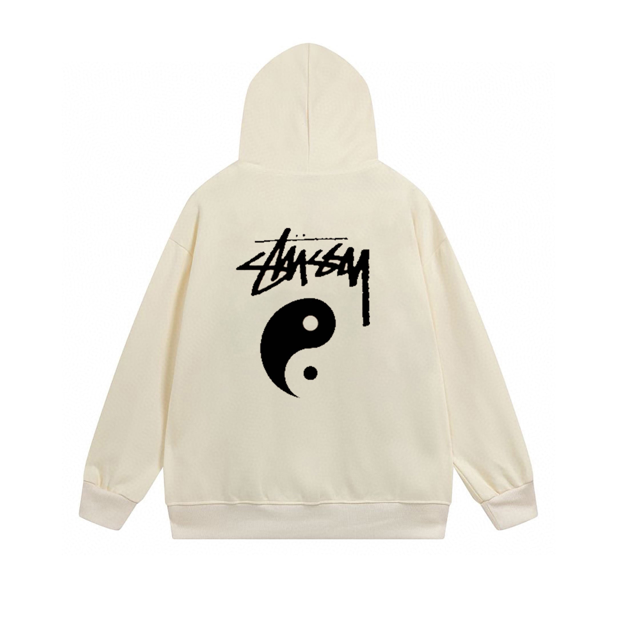 Stussy Yin-Yang Full Zip Hoodie (Unisex)