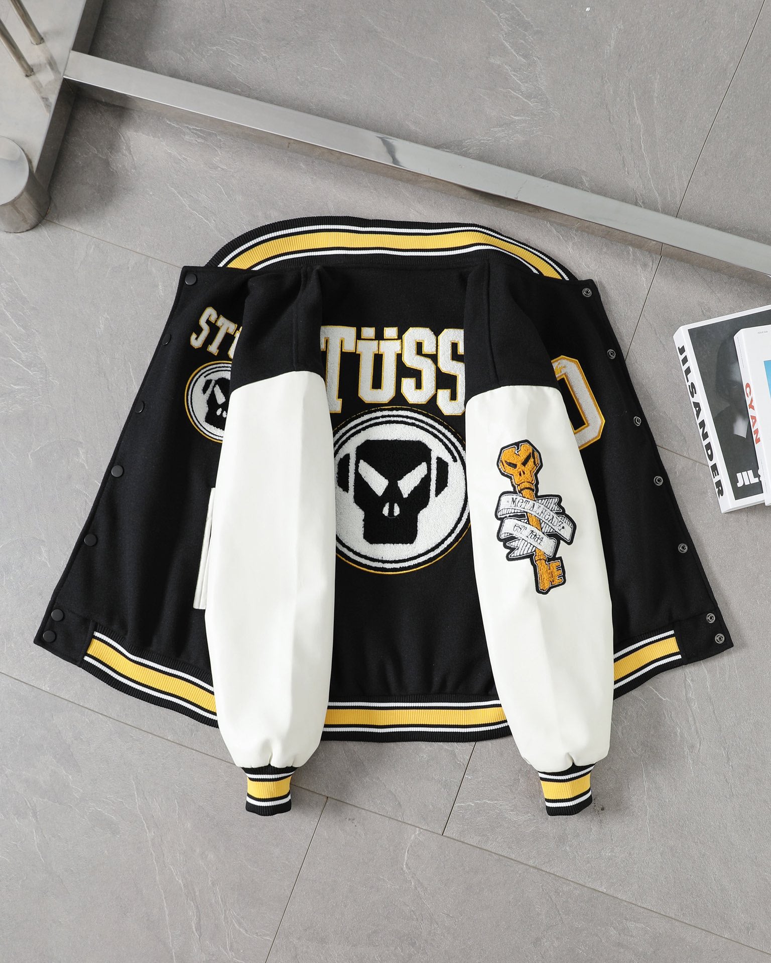 Stussy x Metalheadz 30th Anniversary Varsity Jacket (Unisex)