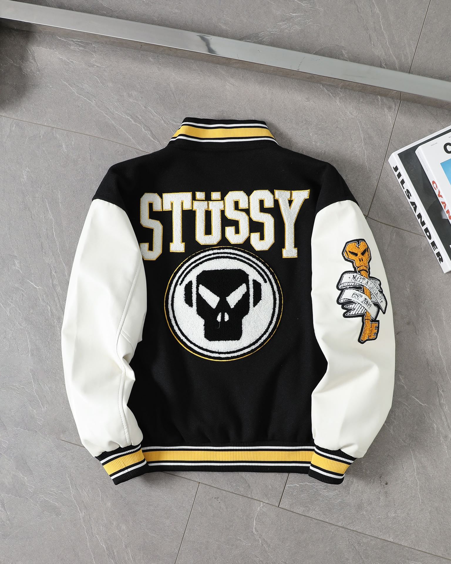 Stussy x Metalheadz 30th Anniversary Varsity Jacket (Unisex)