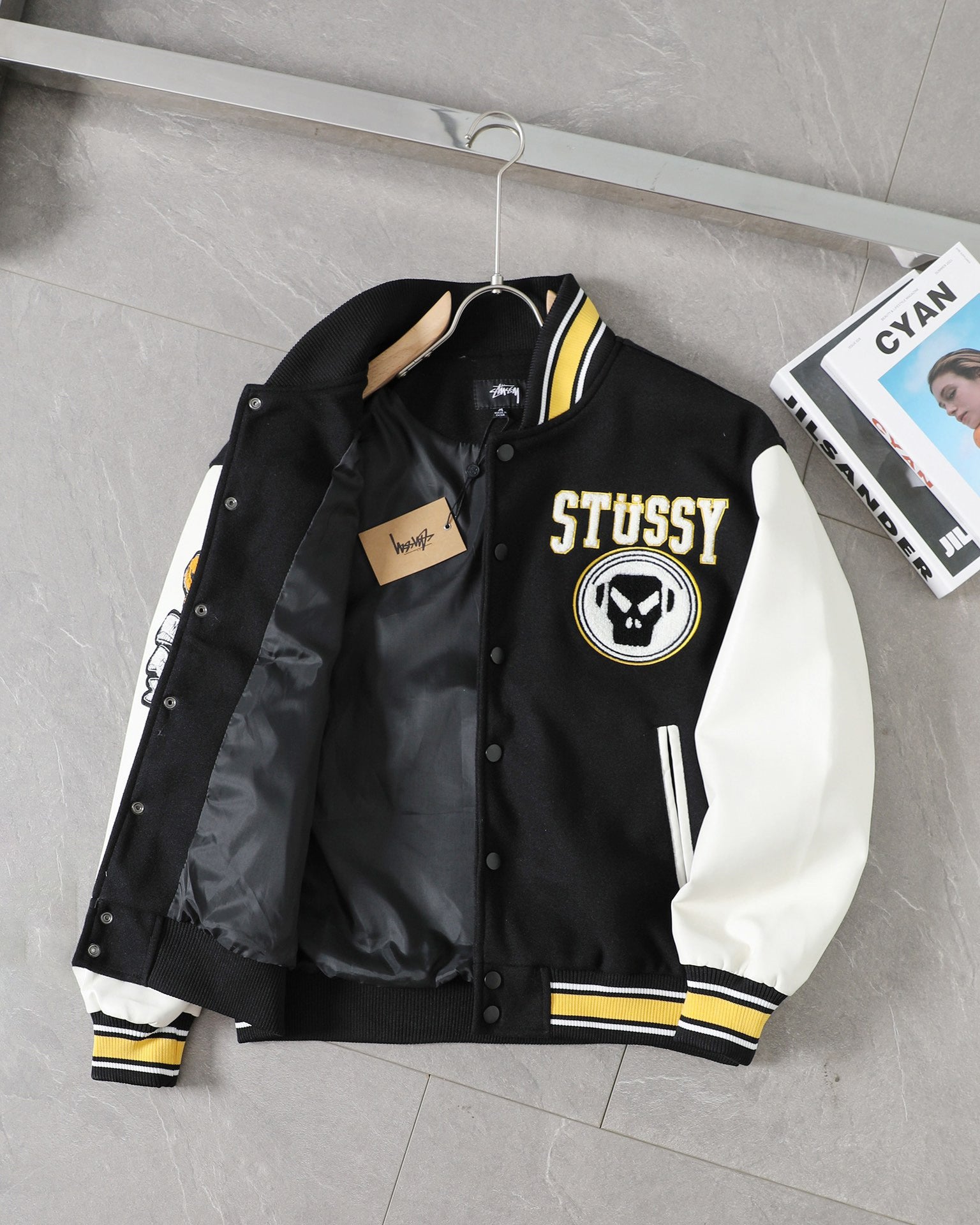 Stussy x Metalheadz 30th Anniversary Varsity Jacket (Unisex)
