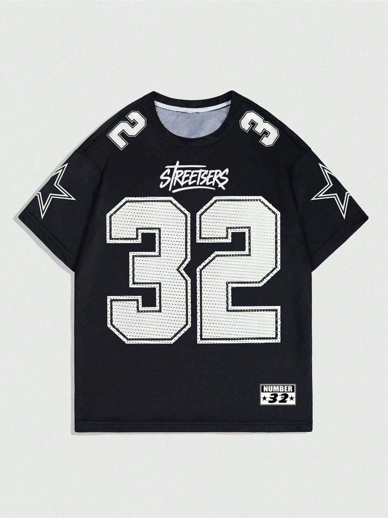 STRZ32 – Oversized Mesh Jersey Tee (Men's)