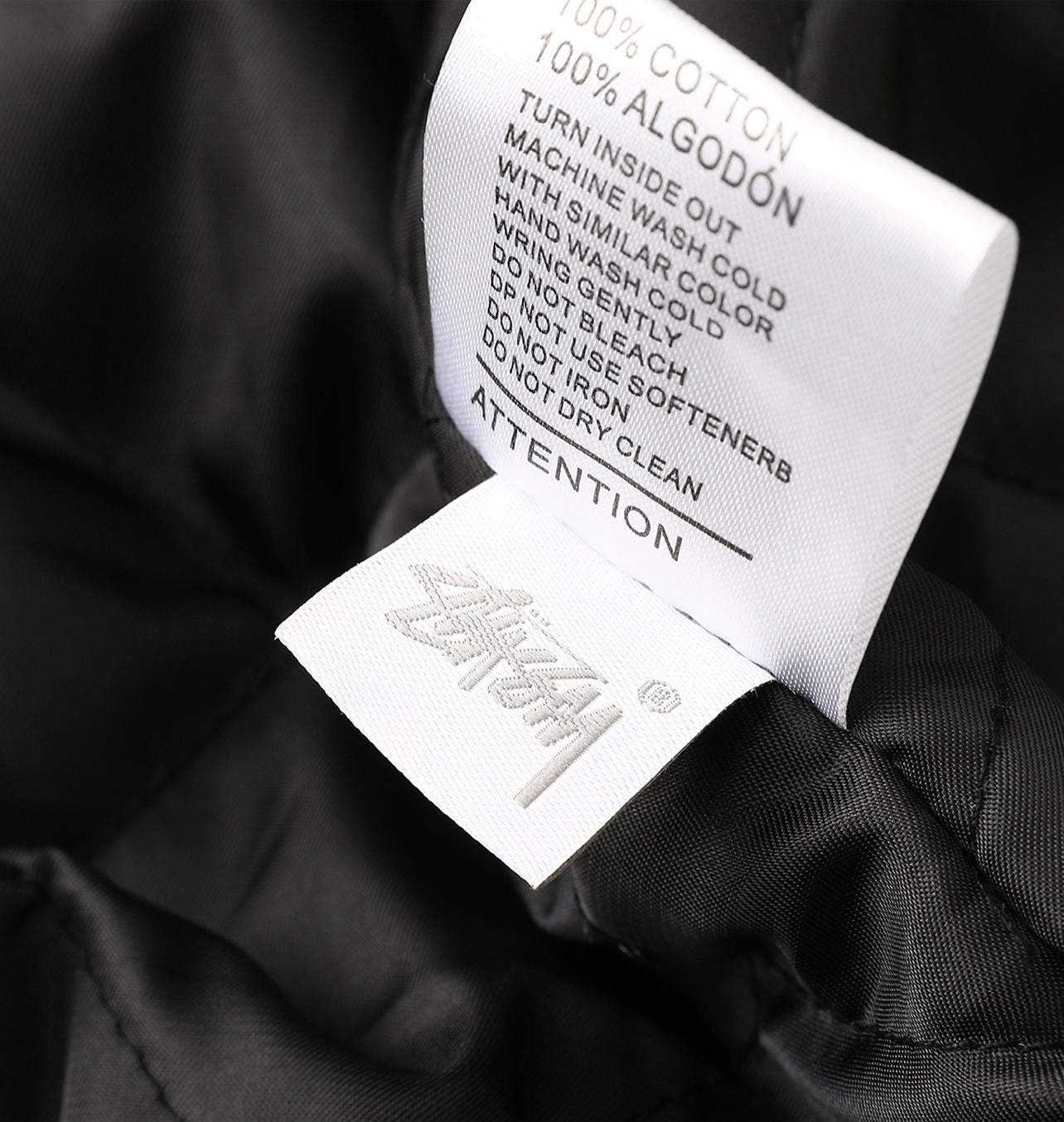 Stussy Black Globe Varsity Leather Bomber Jacket (Unisex)
