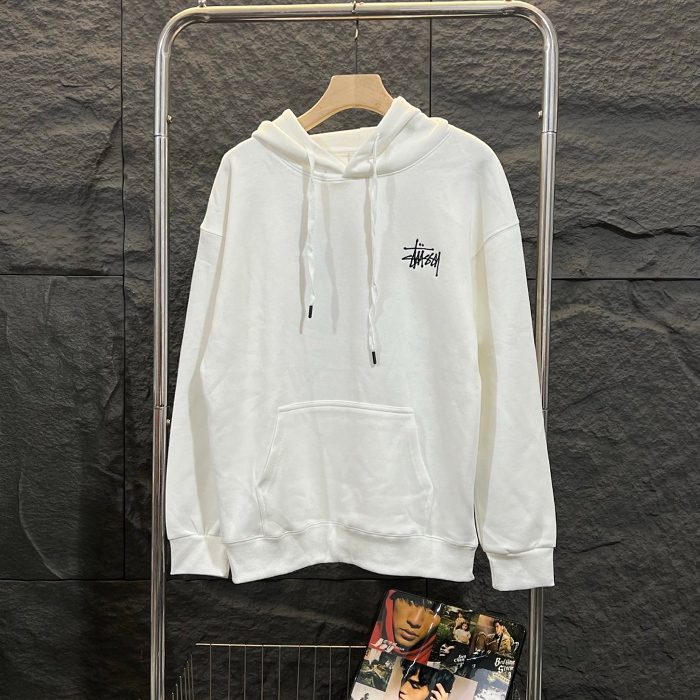 Stussy Core Embroidered Logo Hoodie (Unisex)