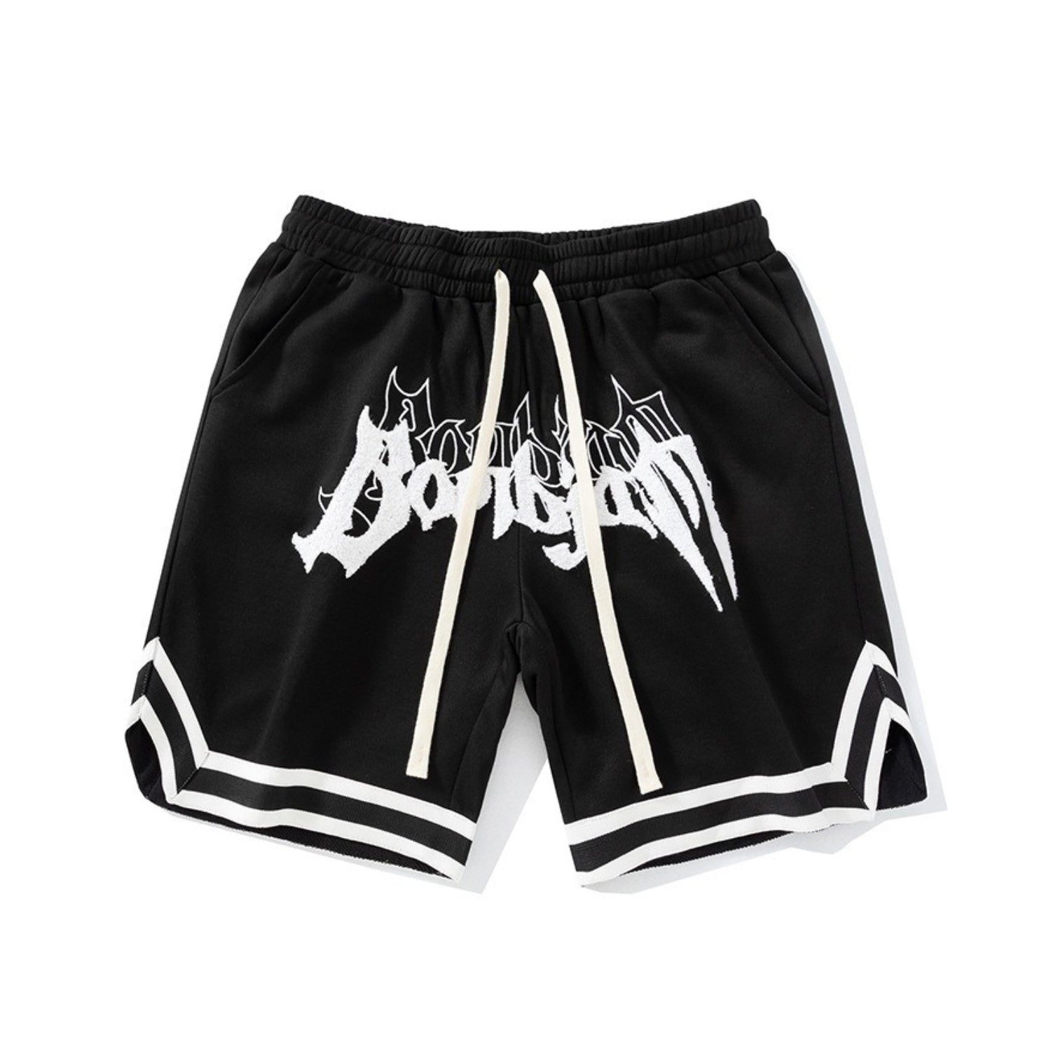Men’s Black Street Basketball Shorts